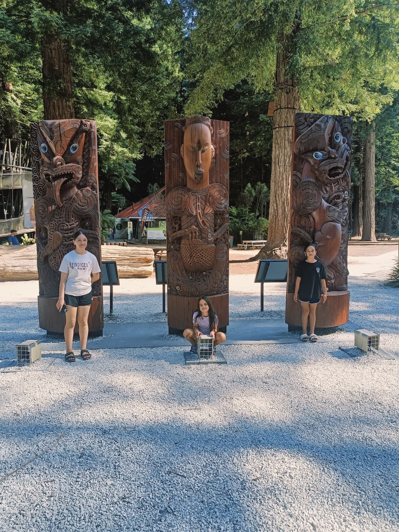 Meihana with dogs — 2 Little Leashes Rotorua